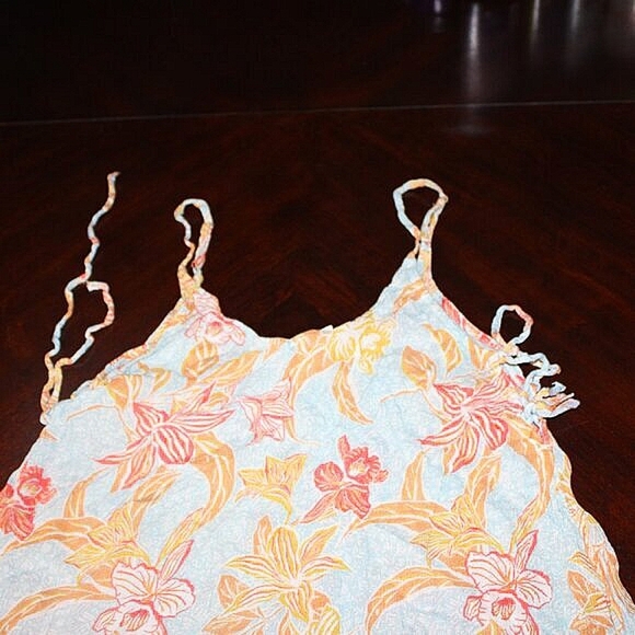 Roxy Floral Print Viscose Sundress - Size S | Perfect for Summer - Picture 5 of 7